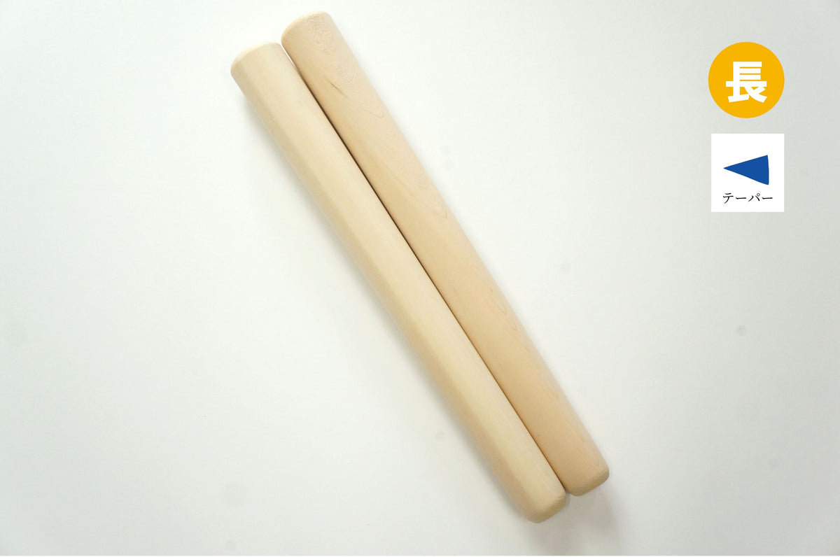 MEGUMI　ひのきバチ Amazon | 和太鼓バチ 材質：ヒノキ 太さ30mm X 長さ500mm 国産