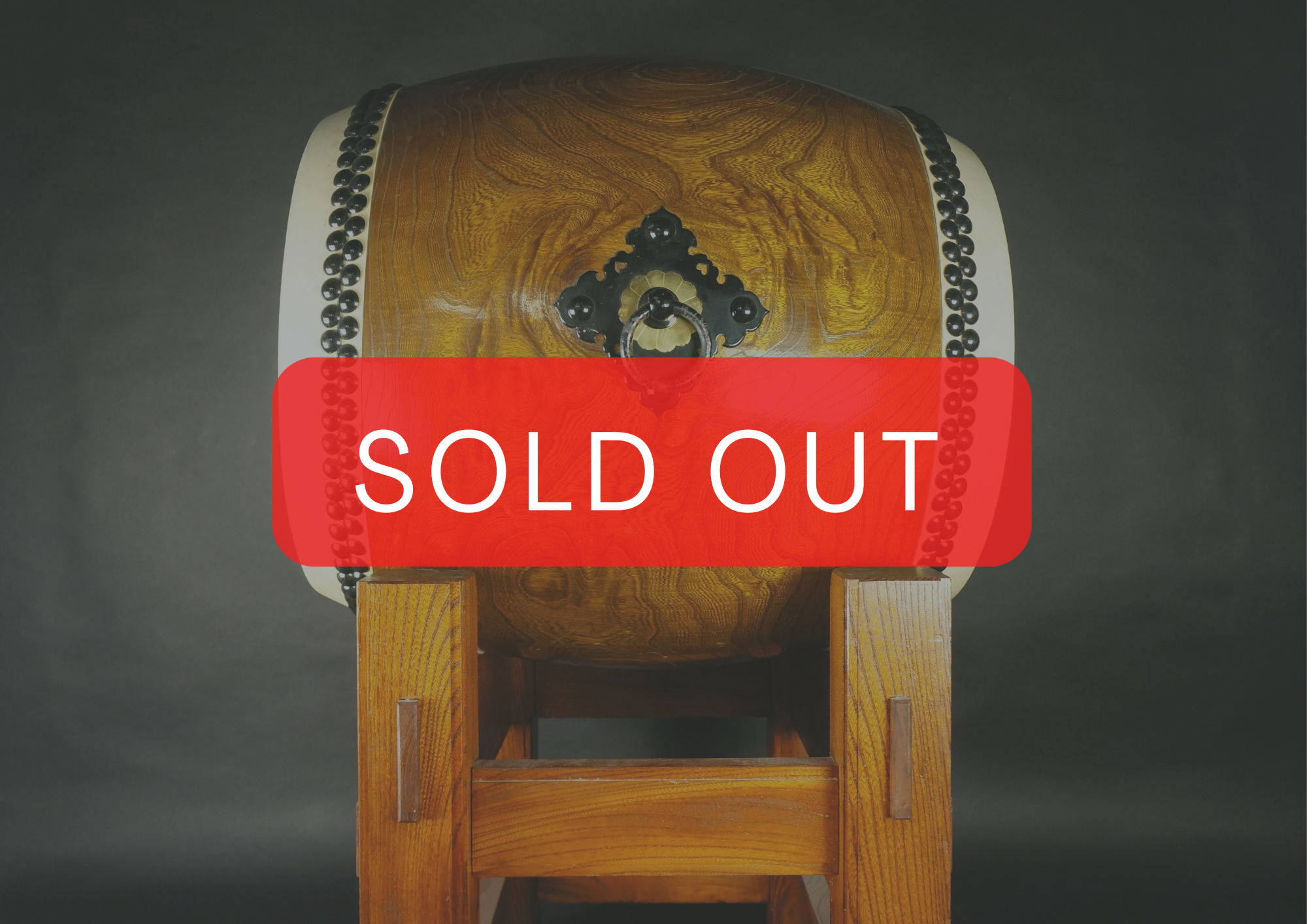 中型 和太鼓 楽天市場】長胴太鼓木目胴製 1尺7寸 革面直径51cm長胴太鼓 和太鼓 わだ