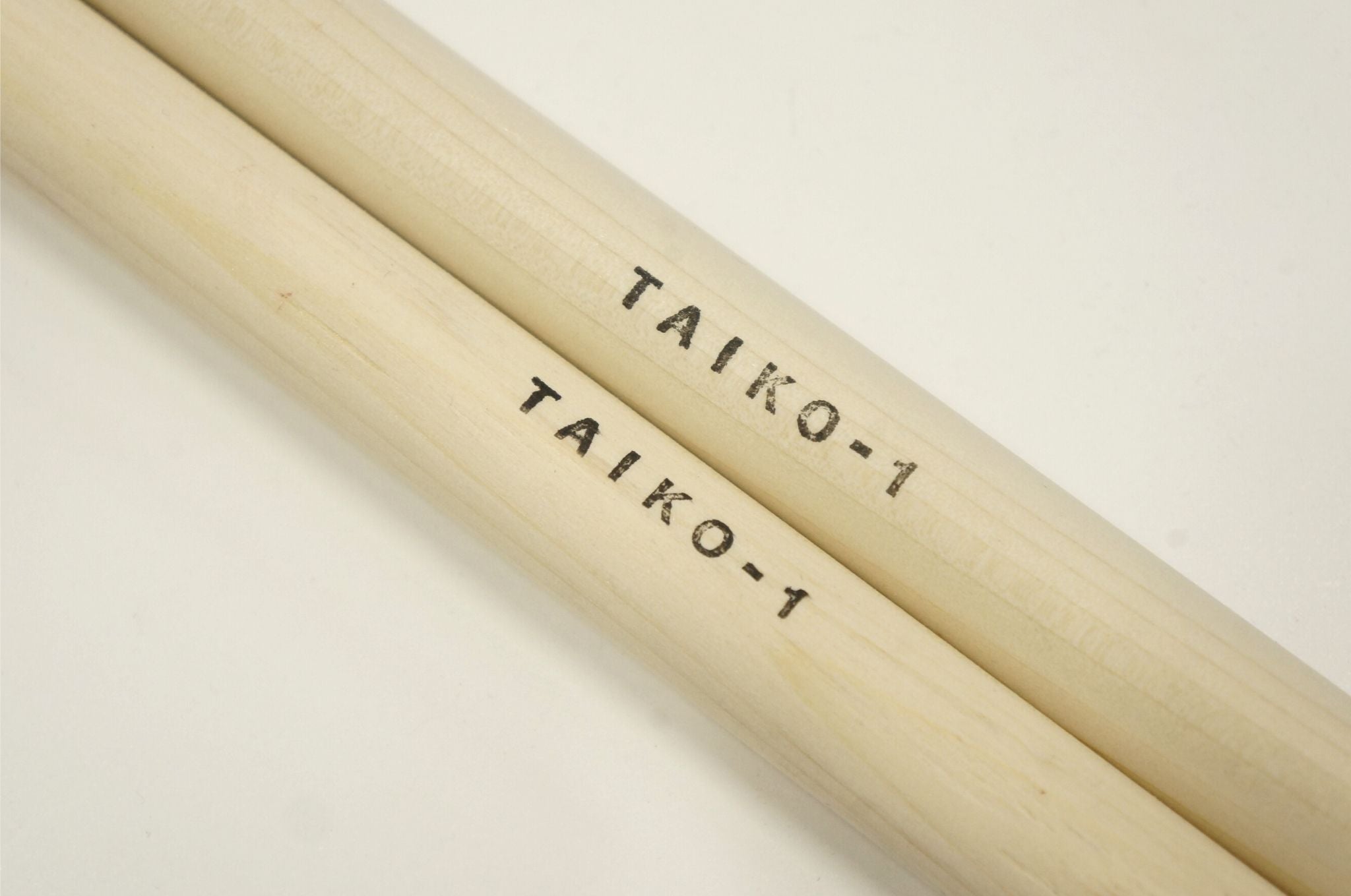 TAIKO-1用 ロゴ入り担ぎ桶バチ(短)　Φ19×365【朴】